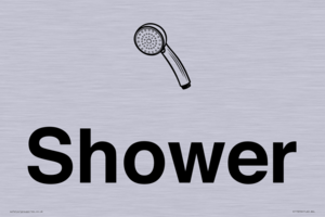 Dementia Shower sign
